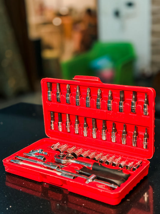 Juego de herramientas de 46 piezas