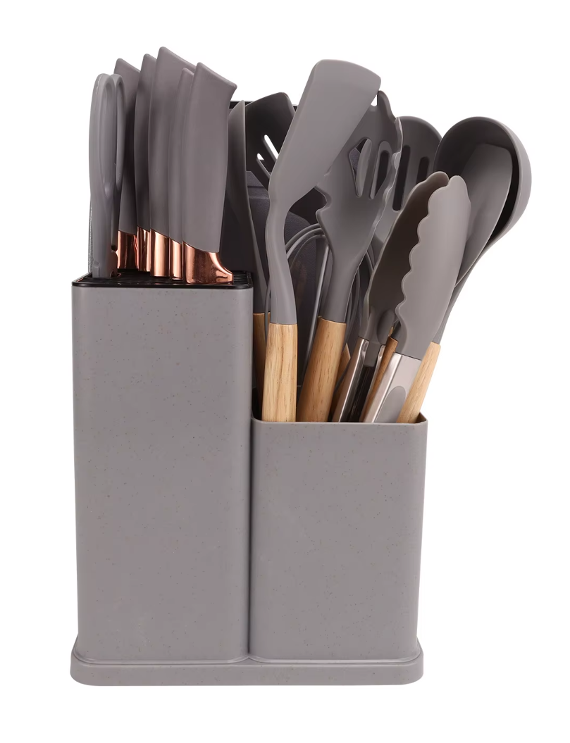 Juego de utensilios de cocina de 19 piezas