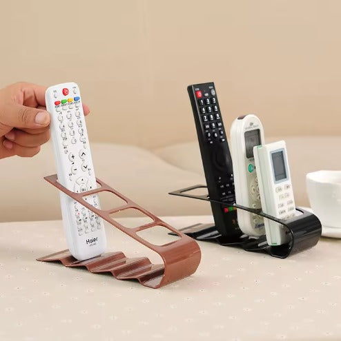 Estante de almacenamiento creativo de cuatro compartimentos con control remoto para escritorio de oficina