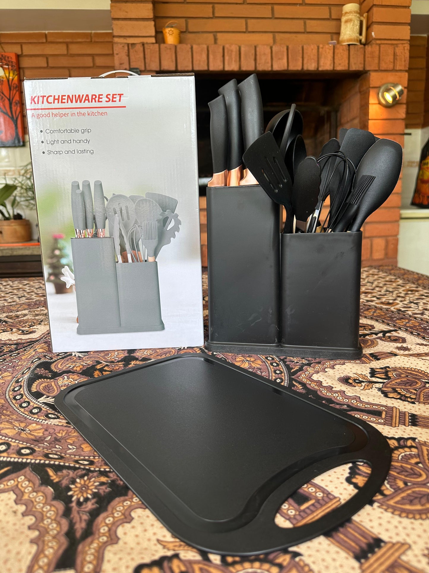 Juego de utensilios de cocina de 19 piezas