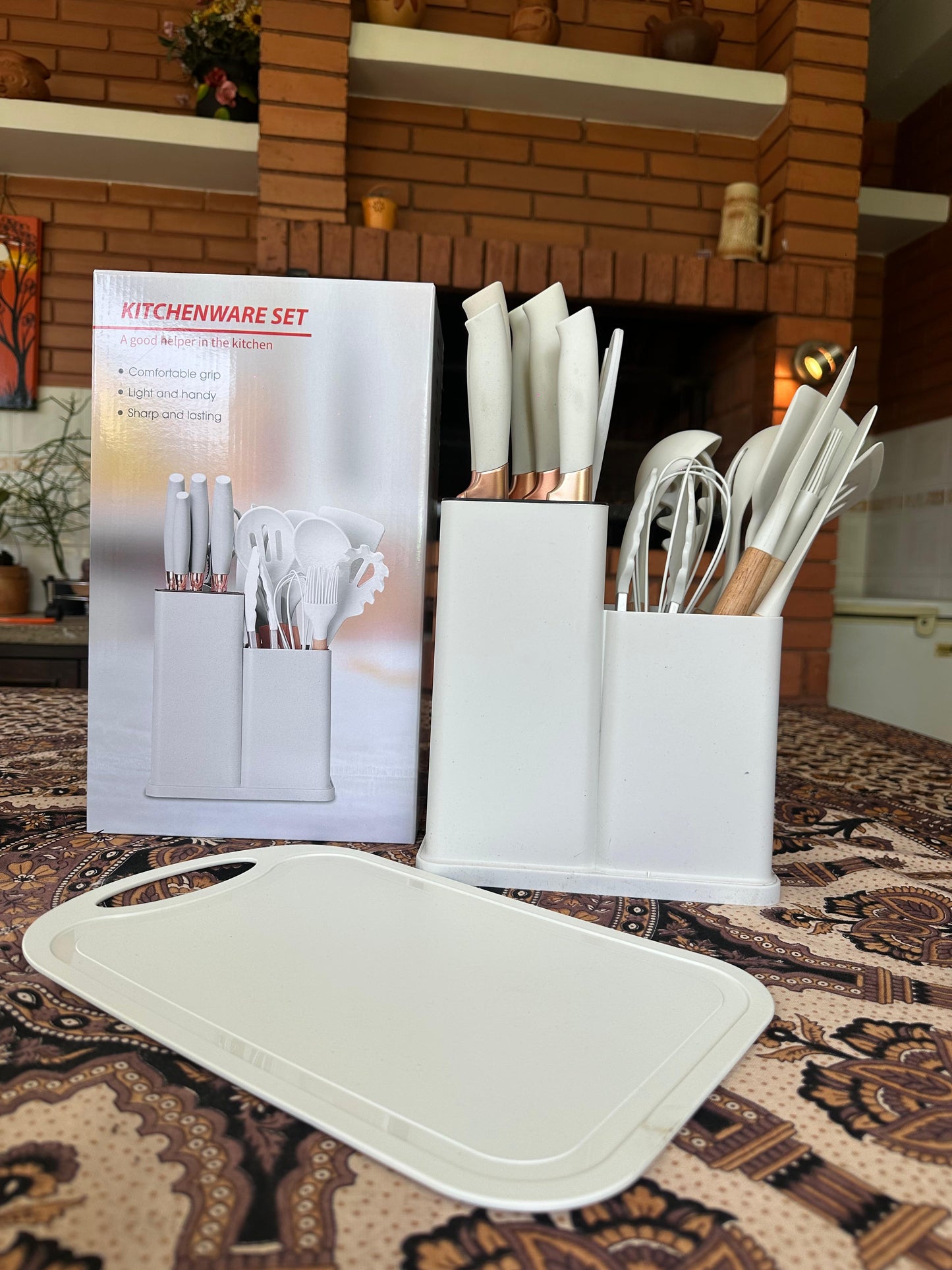 Juego de utensilios de cocina de 19 piezas